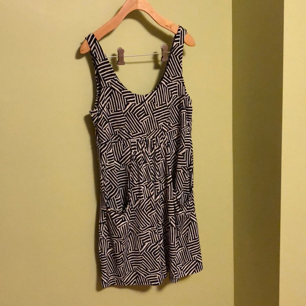 Black and White Dress